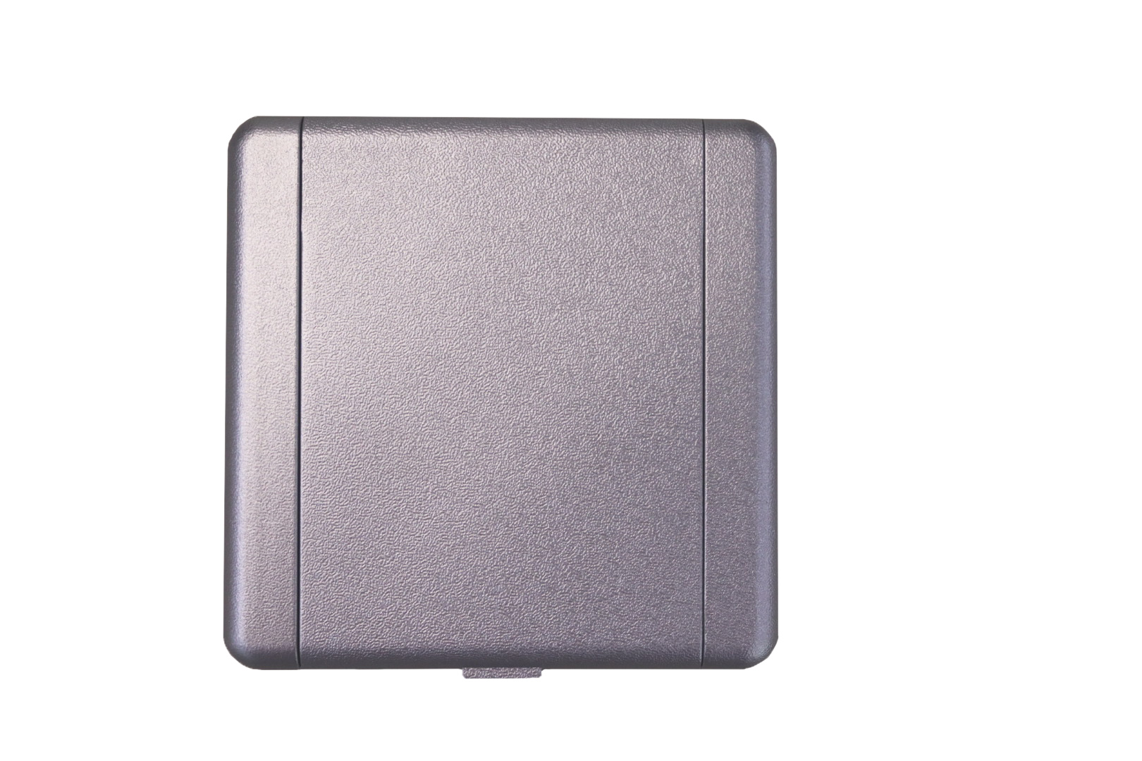 ES-Kunststoffsteckdose  edelstahl Design